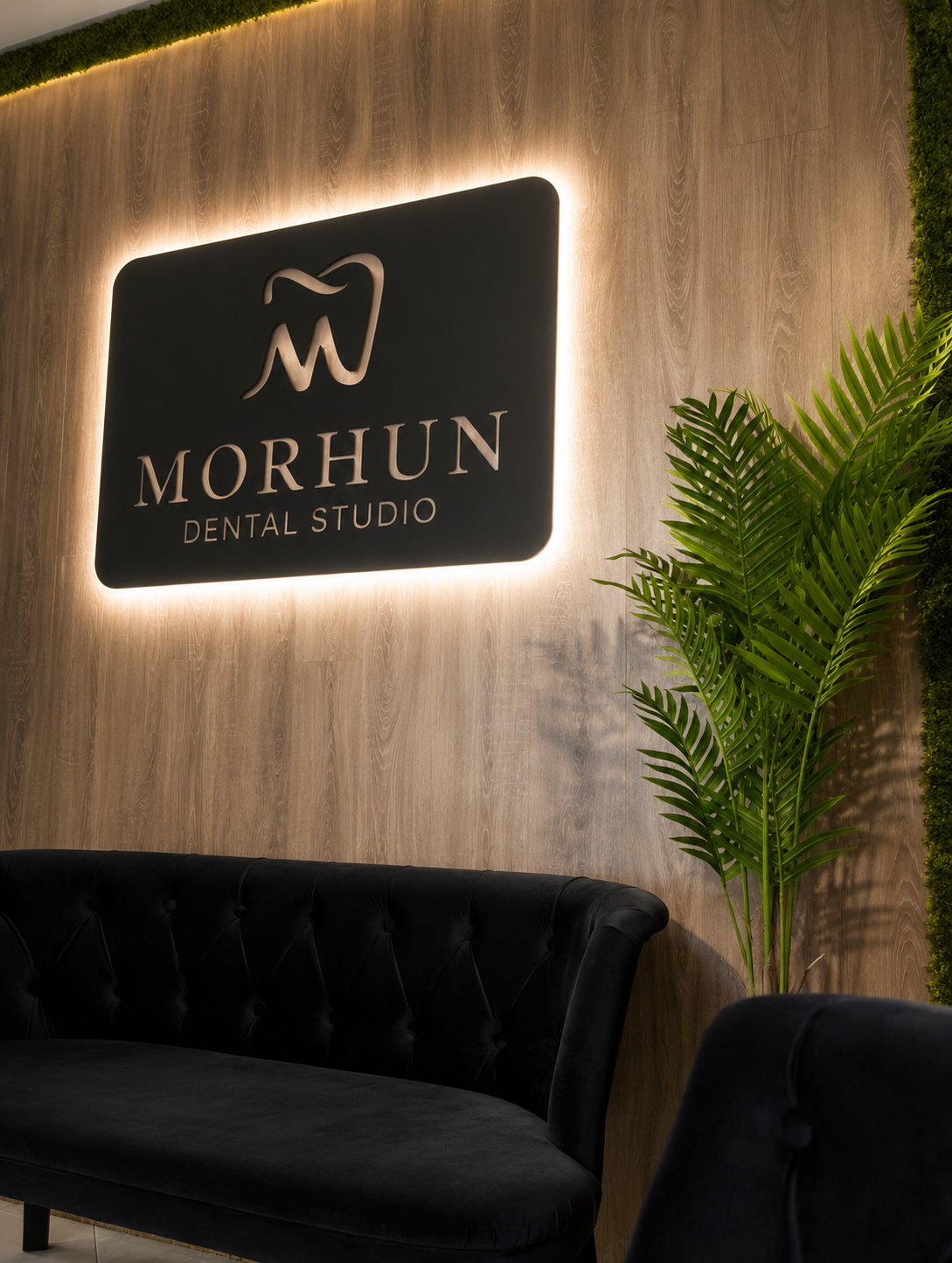 Інтер'єр клініки Morhun Dental Studio